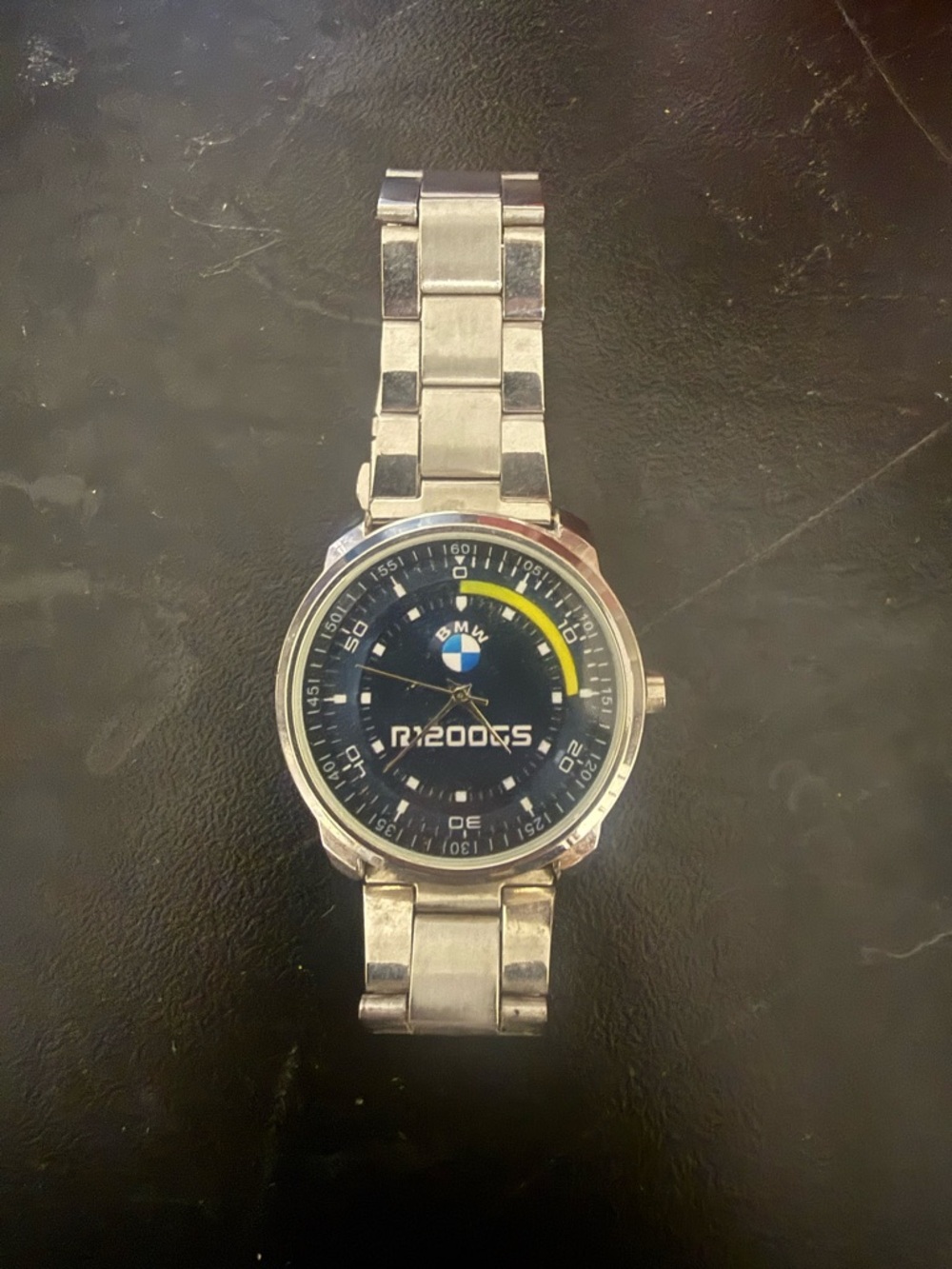 BMW Motorrad R1200GS Silver Watch